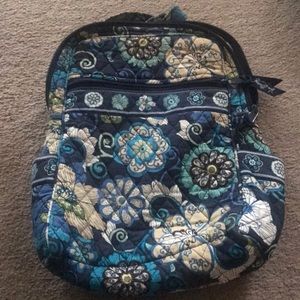 Vera Bradley blue pattern- backpack